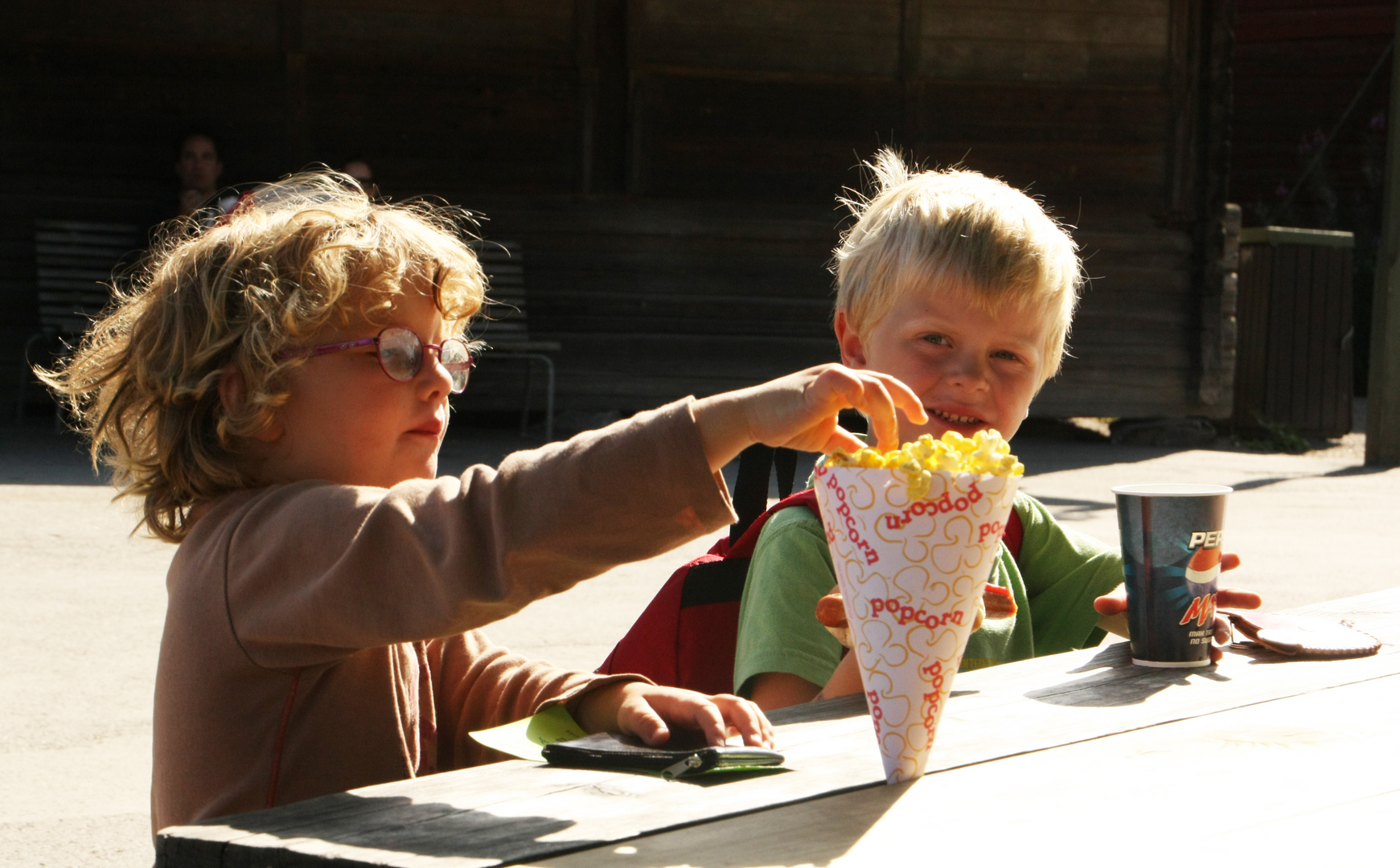 Popcorn und Cola