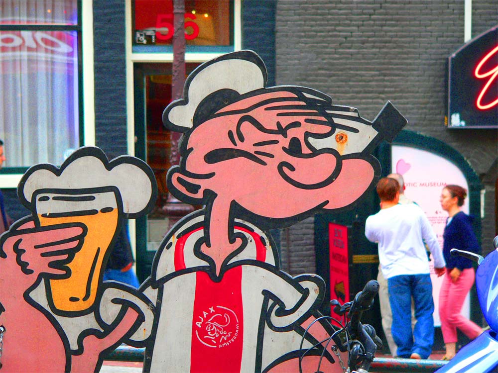 Popeye in Amsterdam