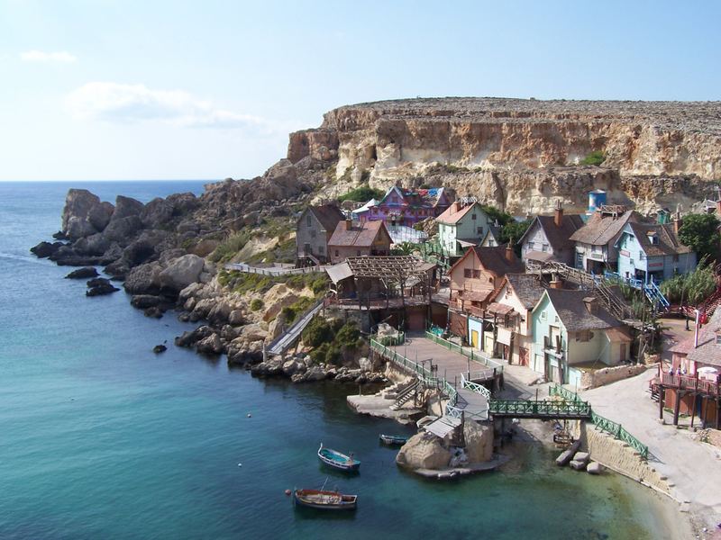 Popeye Village auf Malta