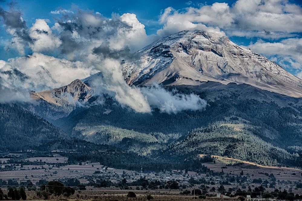 POPOCATEPETL DESDE AMECAMECA