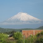 Popocatépetl im Nebel