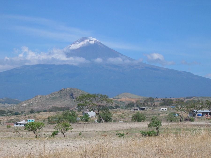 Popocatepetl in Puebla