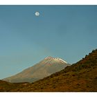 Popocatépetl/Mexico am frühen Morgen