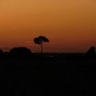 Por do Sol no Lago de Itaipu