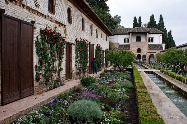 ...por el Generalife...