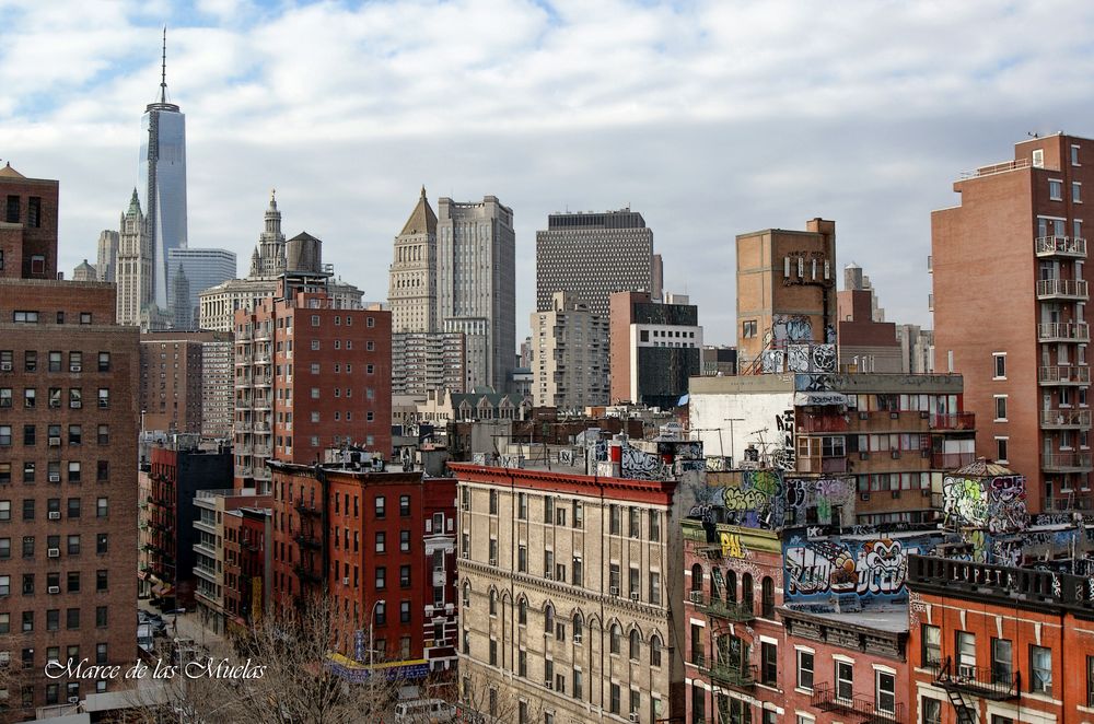 ...por el puente de Brooklyn 15...