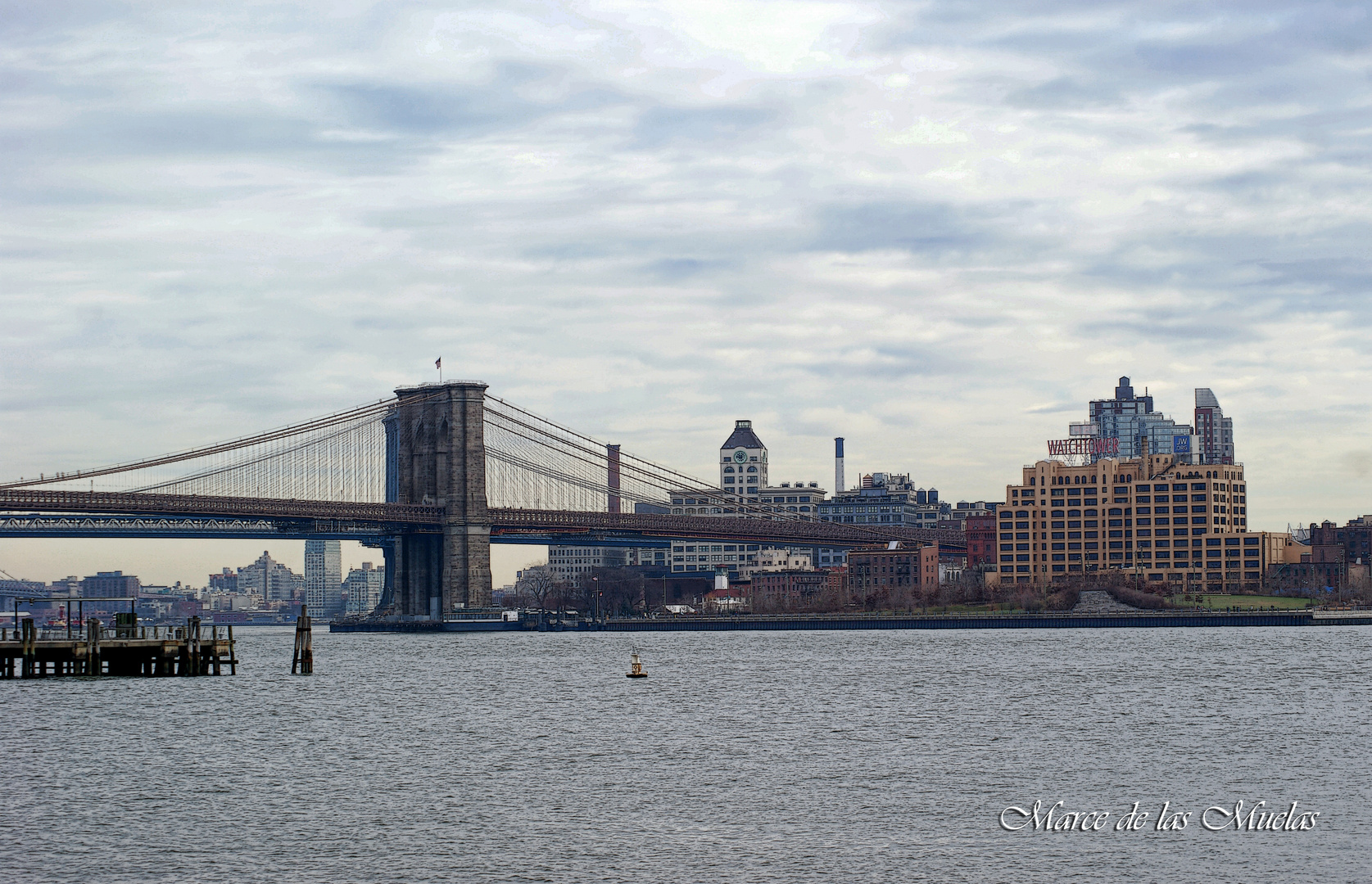 ...por el puente de Brooklyn 16...