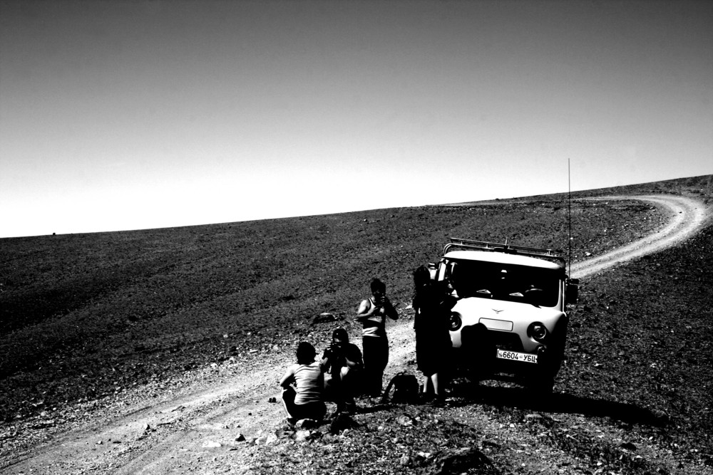 por las carreteras de mongolia