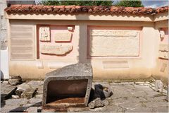 Porat/Malinska (Krk), Franziskanerkloster, Lapidarium