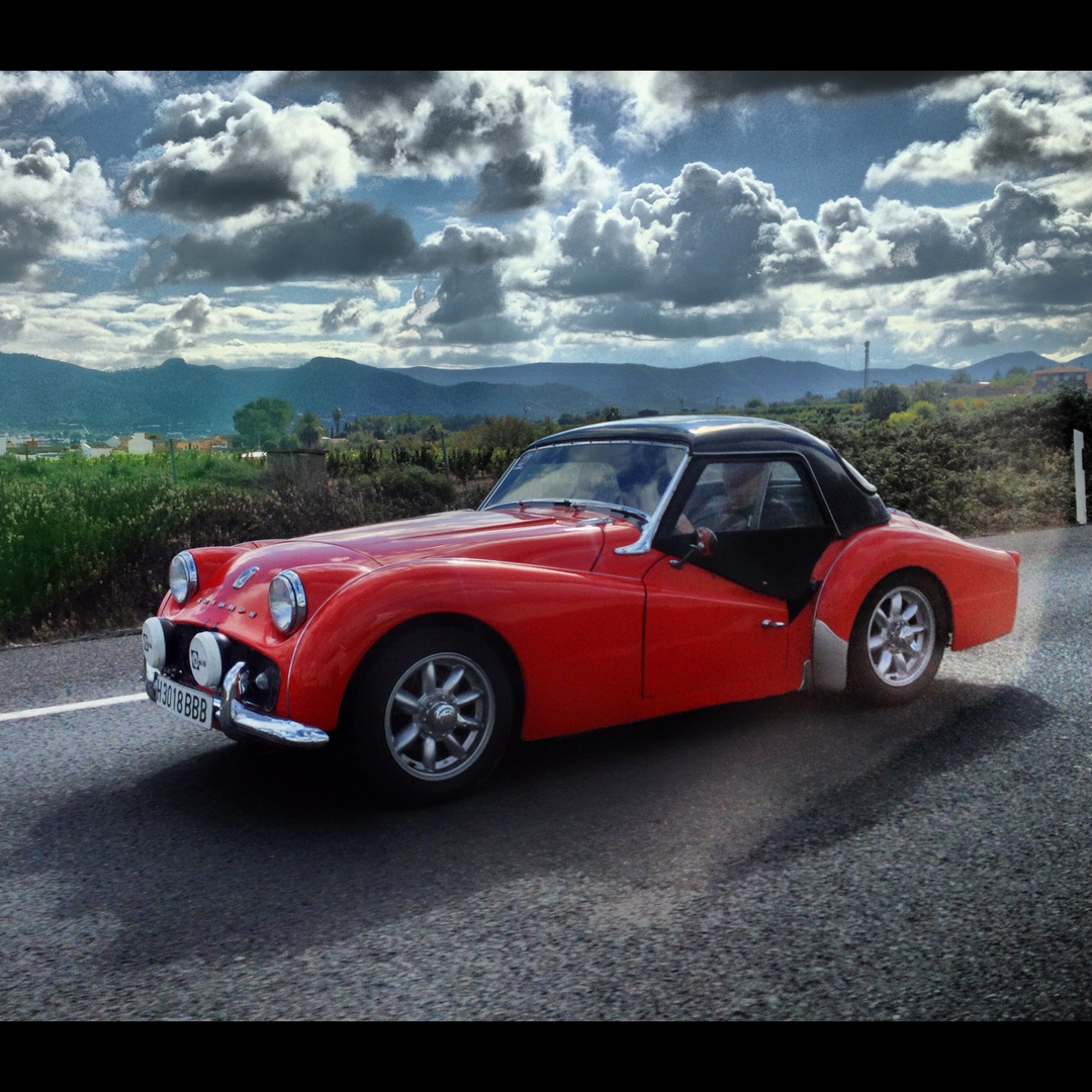 Porche... de camino a Valencia