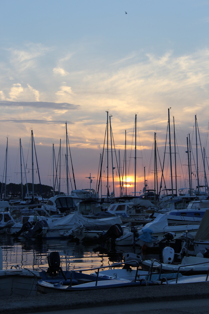 Porec am Abend