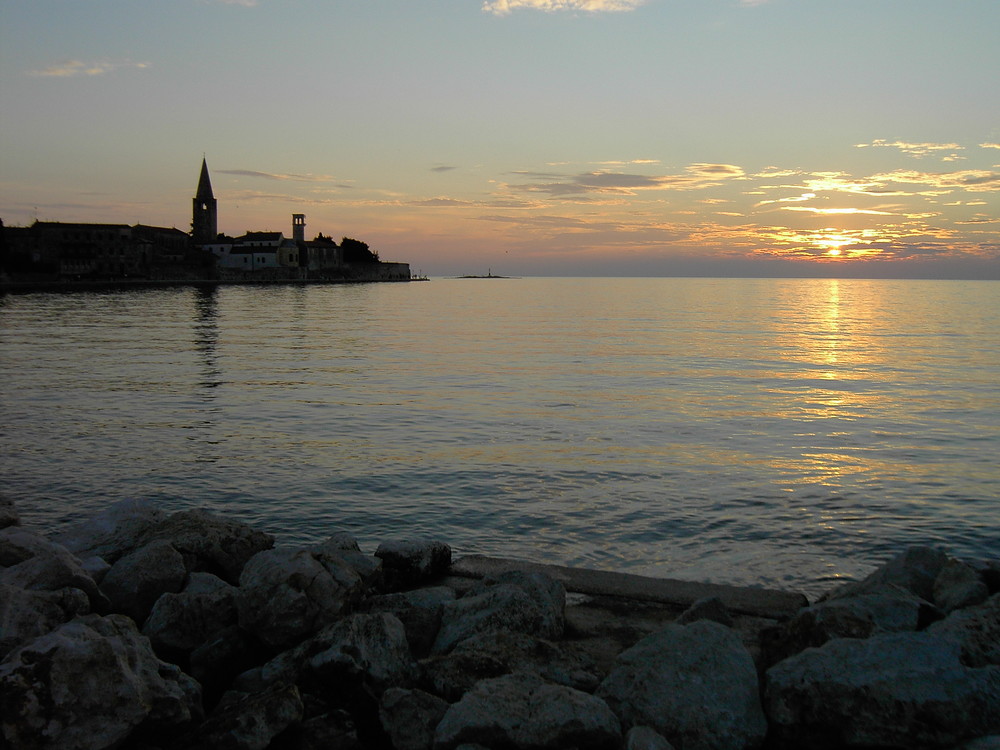 Porec am Abend