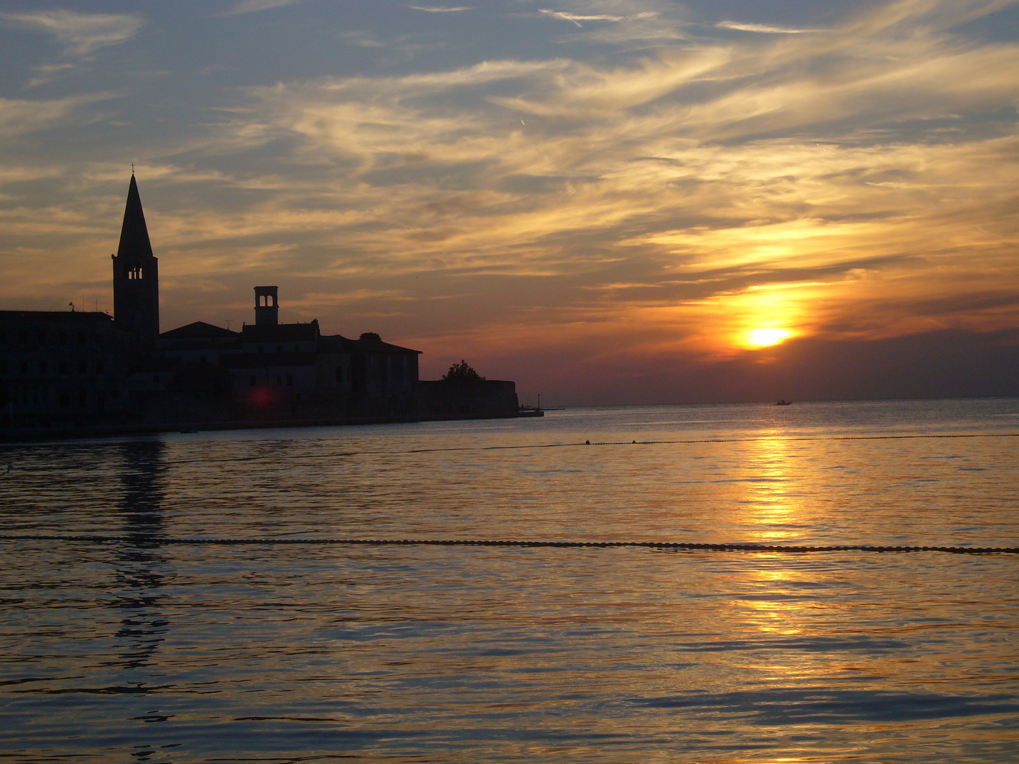 Porec am Sommerabend 2014