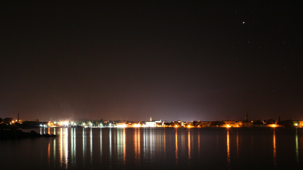 Porec bei Nacht