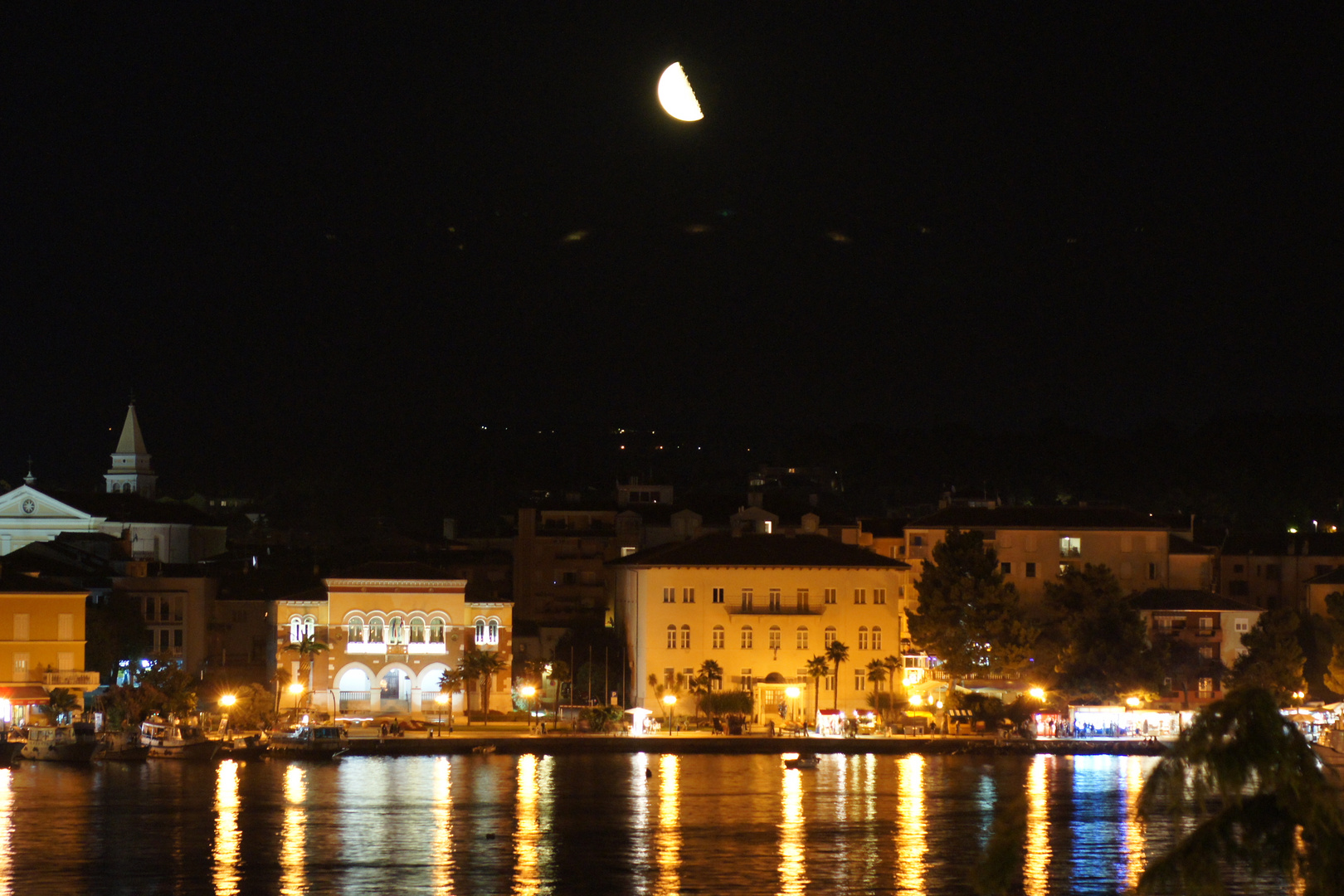 Porec bei Nacht