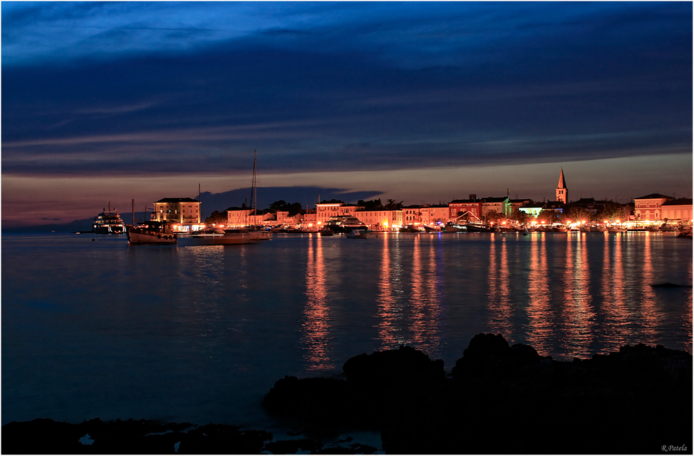 Porec bei Nacht