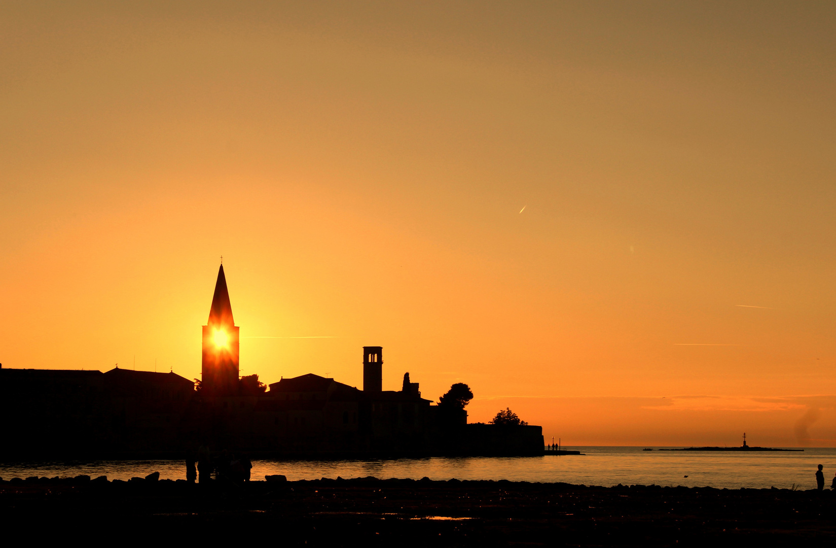 Porec, die Sonne gibt Gefühle