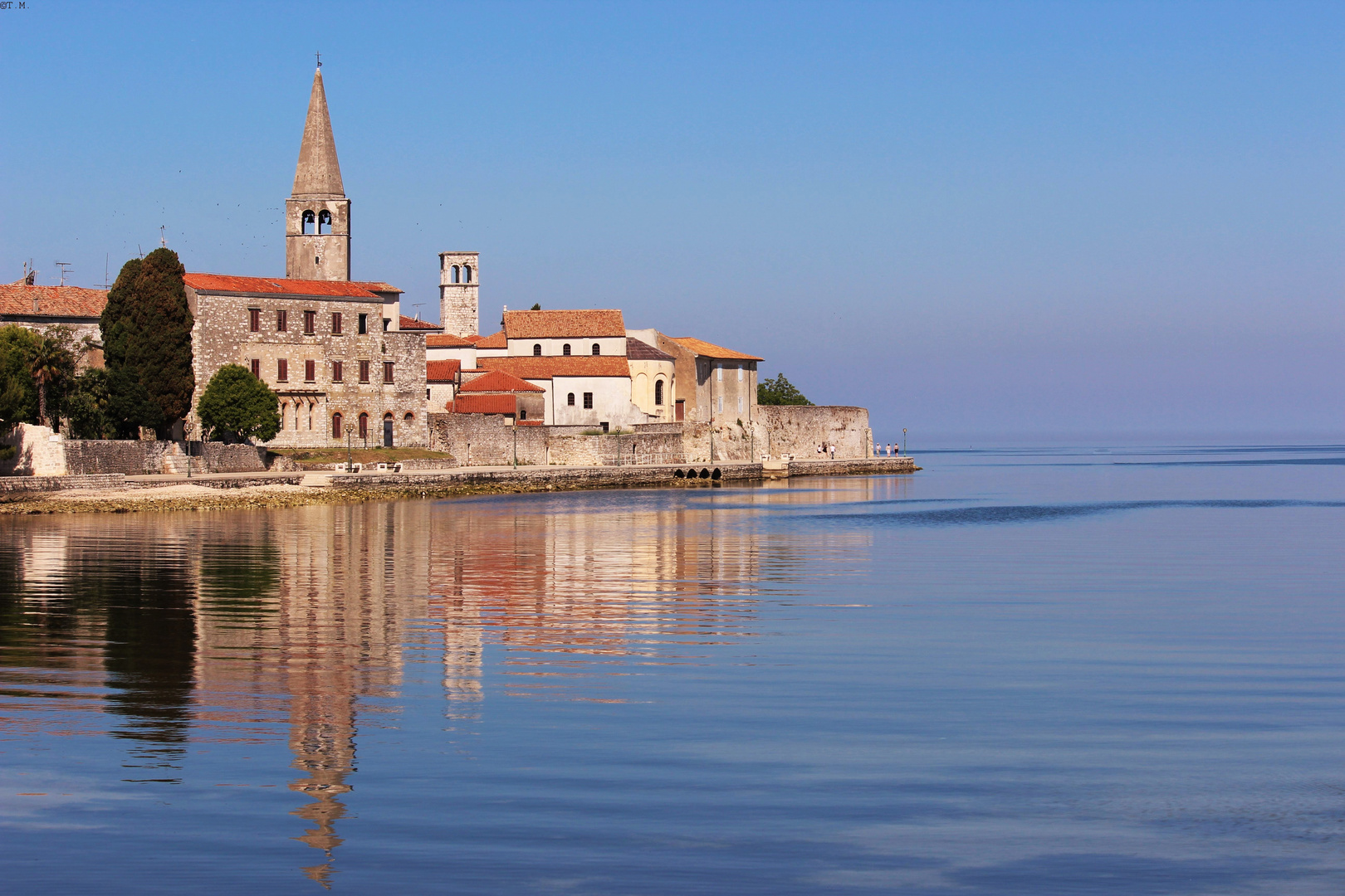 Porec eine schöne Stadt in Kroatien