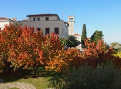 Porec - Hof der Euphrasisius Basilika