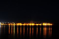 Porec (Istrien) bei Nacht I - Festung