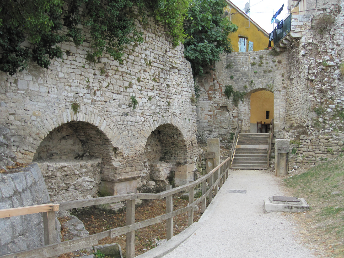 Porec Stadtmauer