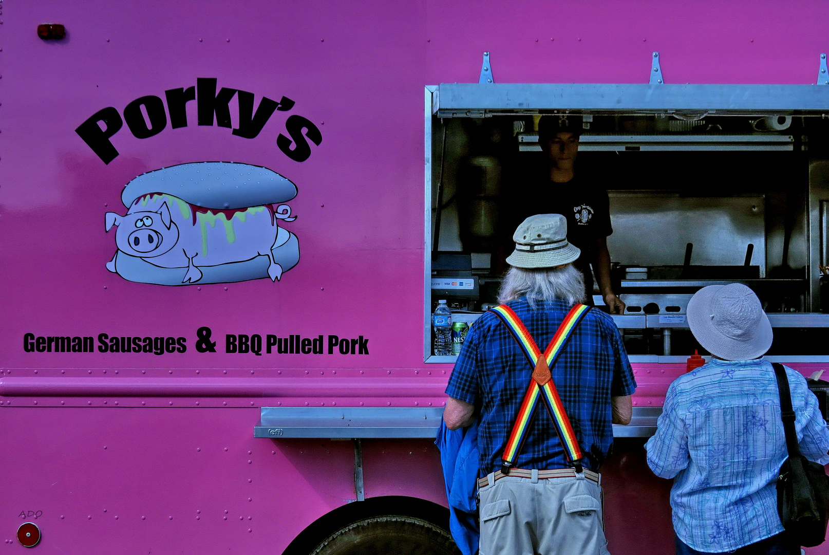 Porky's and the Rainbow Suspenders