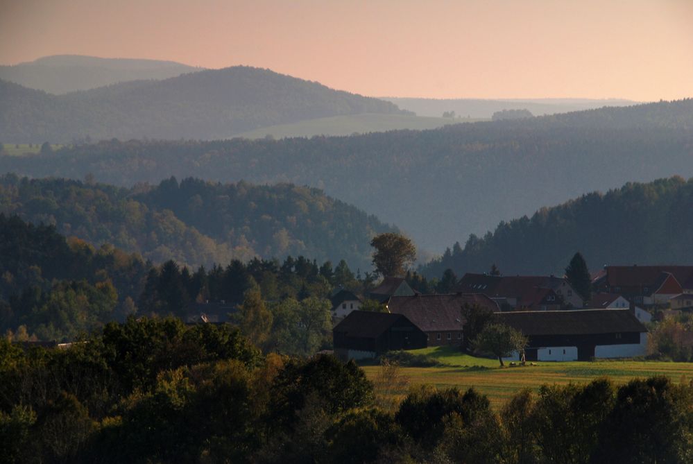 Porschdorf im Herbst