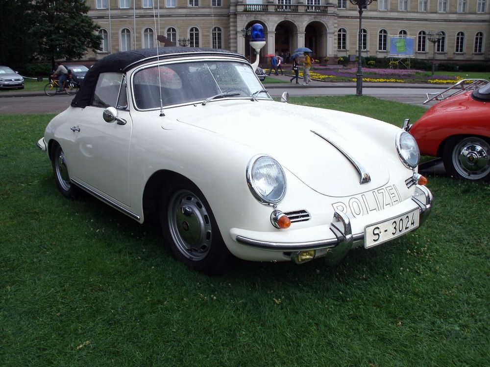 Porsche 356 A Polizei-Cabrio