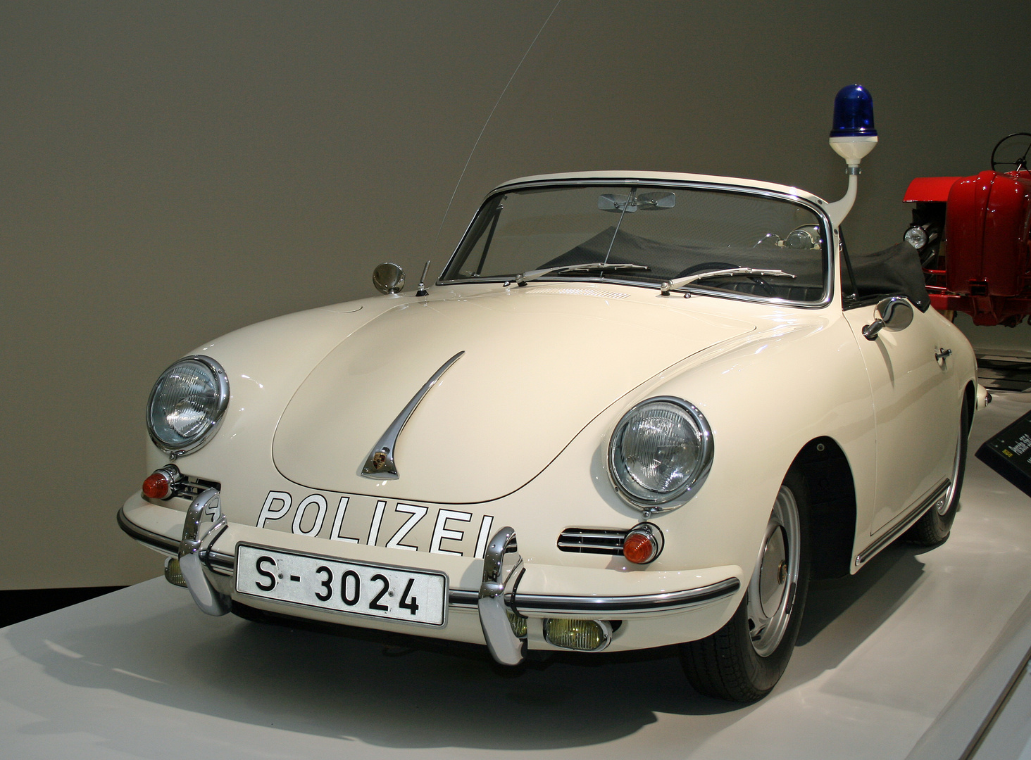 Porsche 356 C 1600 SC  Cabriolet Polizei