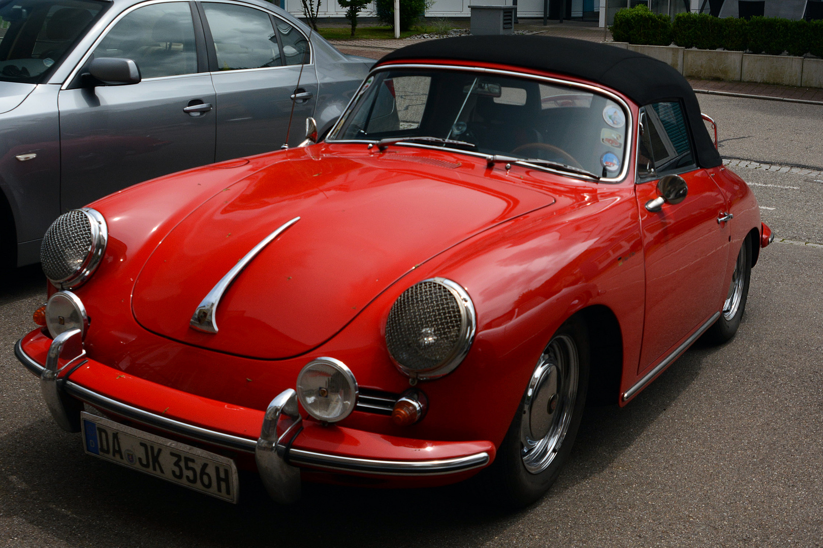 Porsche 356 Rot Cabrio