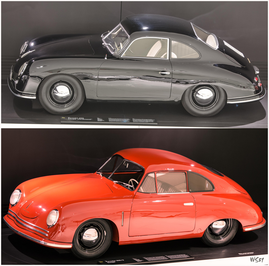 Porsche 356 und 356/2, zwei starke Oldies