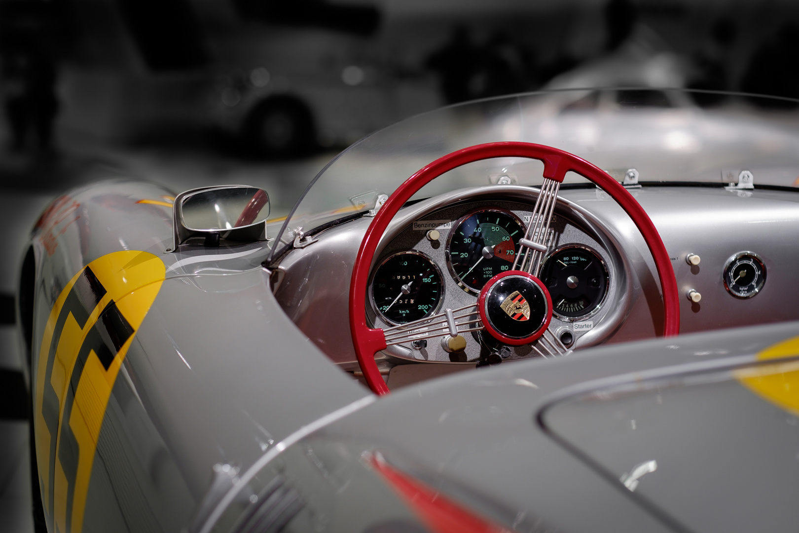 Porsche 550 Spyder Cockpit