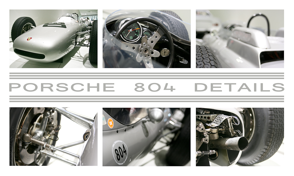 PORSCHE 804 - gesehen im Porschemuseum Stuttgart