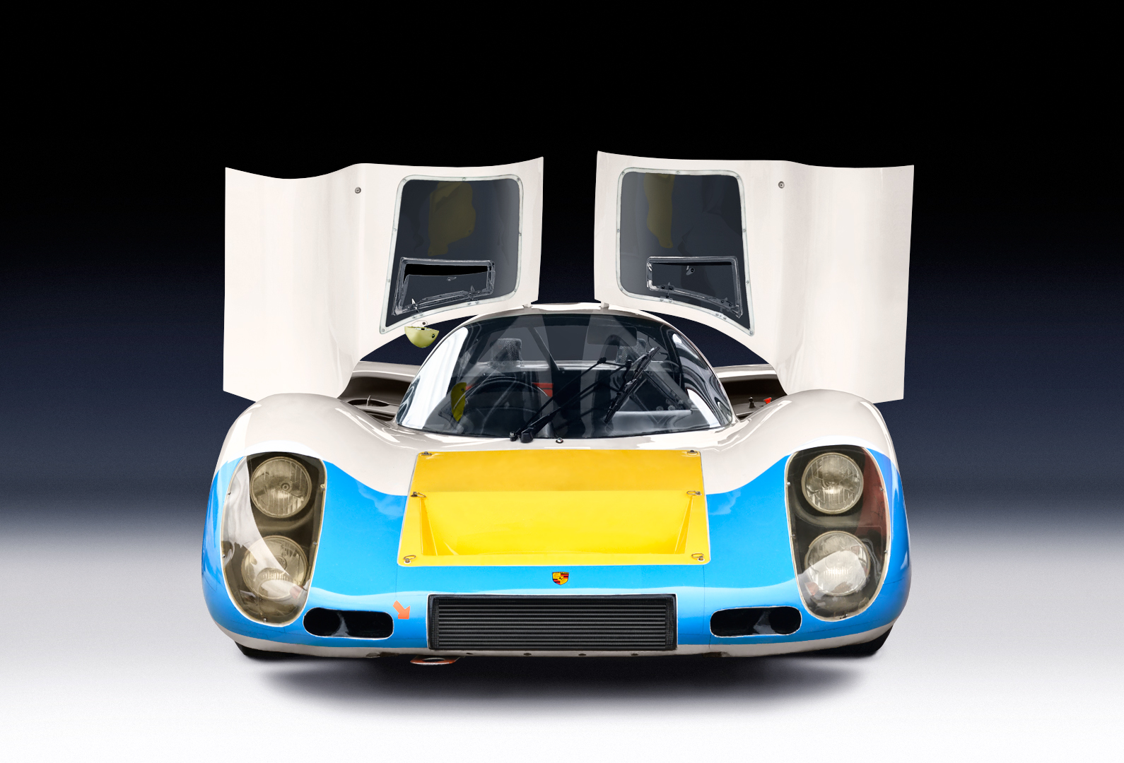 Porsche 907: Frontansicht