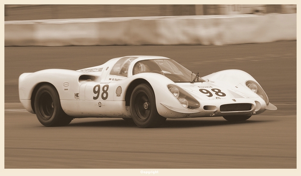 Porsche 908 K - mit Willi Kauhsen