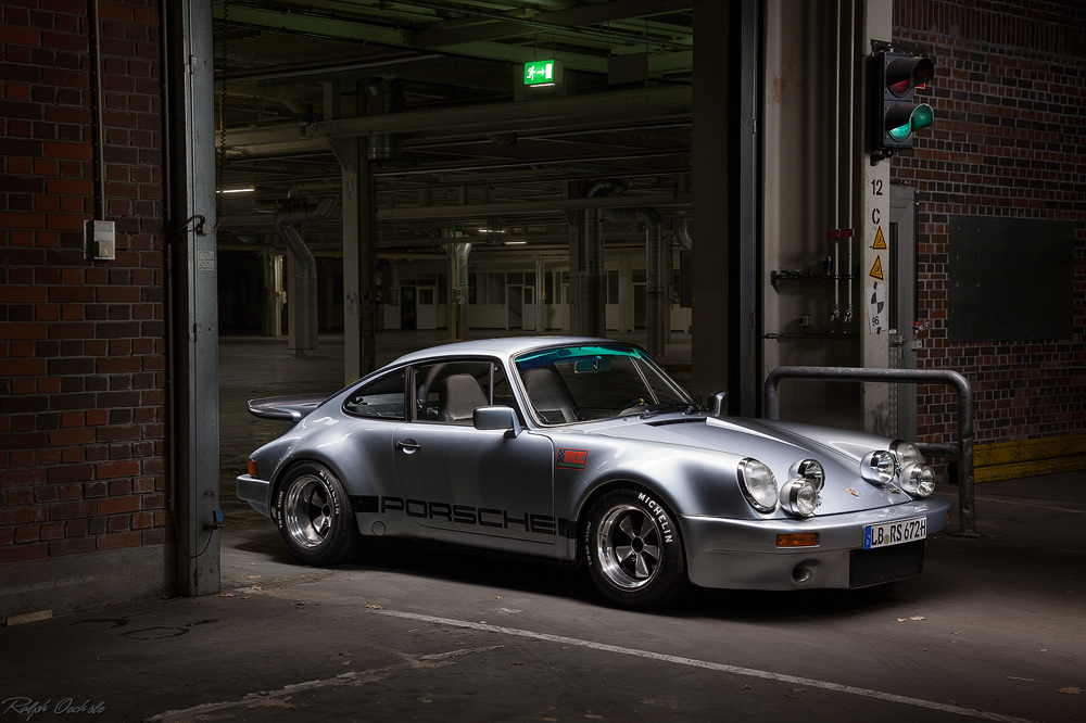 Porsche 911 3.0 RSR - II - lightpainting