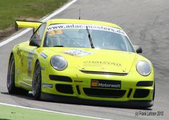 Porsche 911 GT3 - ADAC GT Masters 2010, Hockenheim, Einfahrt Sachskurve