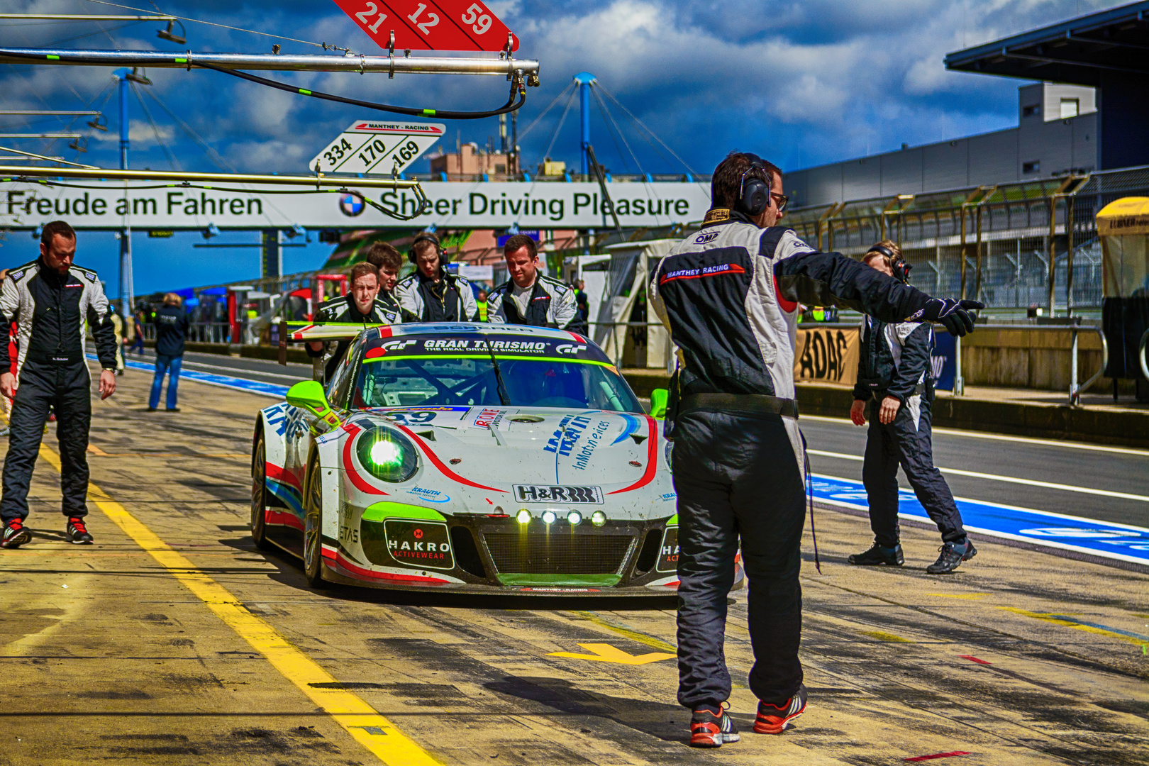 Porsche 911 GT3 RSR Manthey