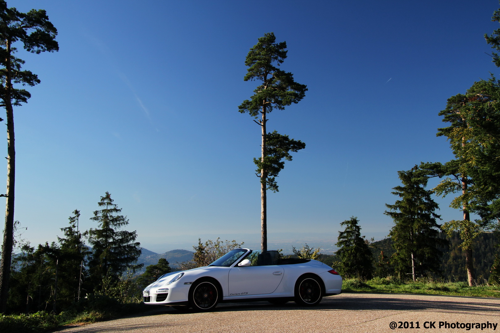 Porsche 911 GTS @ Schwarzwaldhochstraße