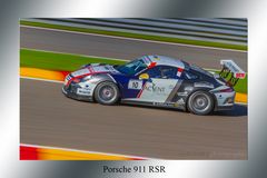 Porsche 911 RSR in Spa Francorchamps (B)
