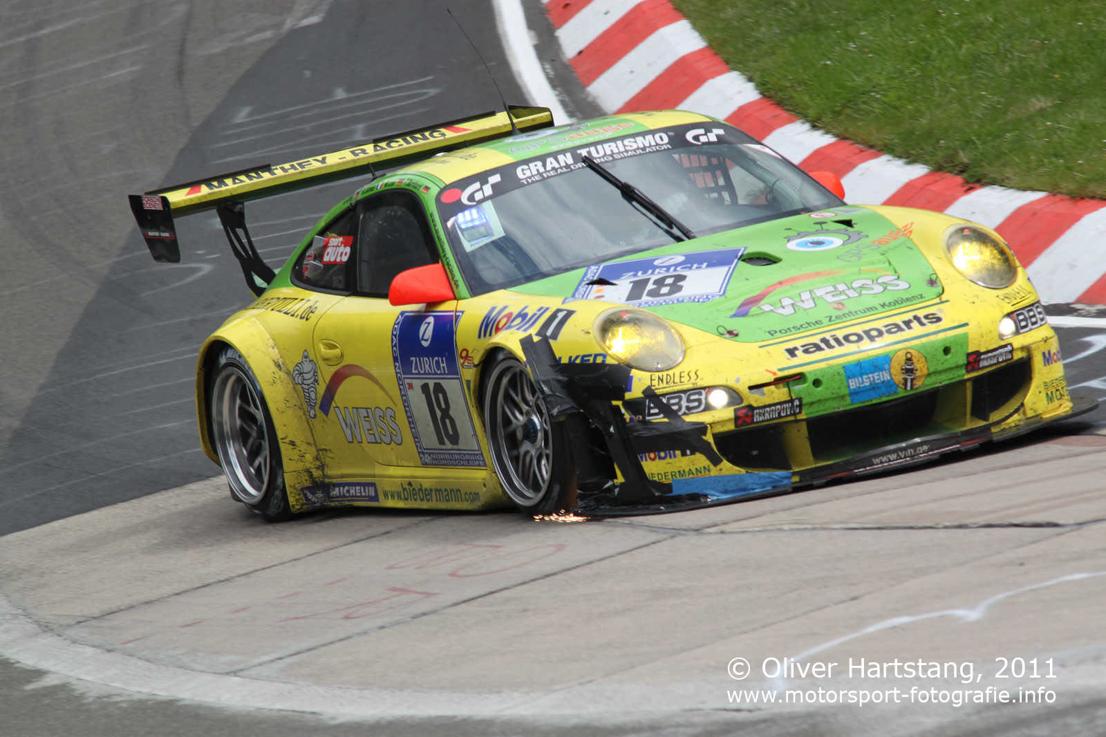 Porsche 911 vom Team Manthey-Racing