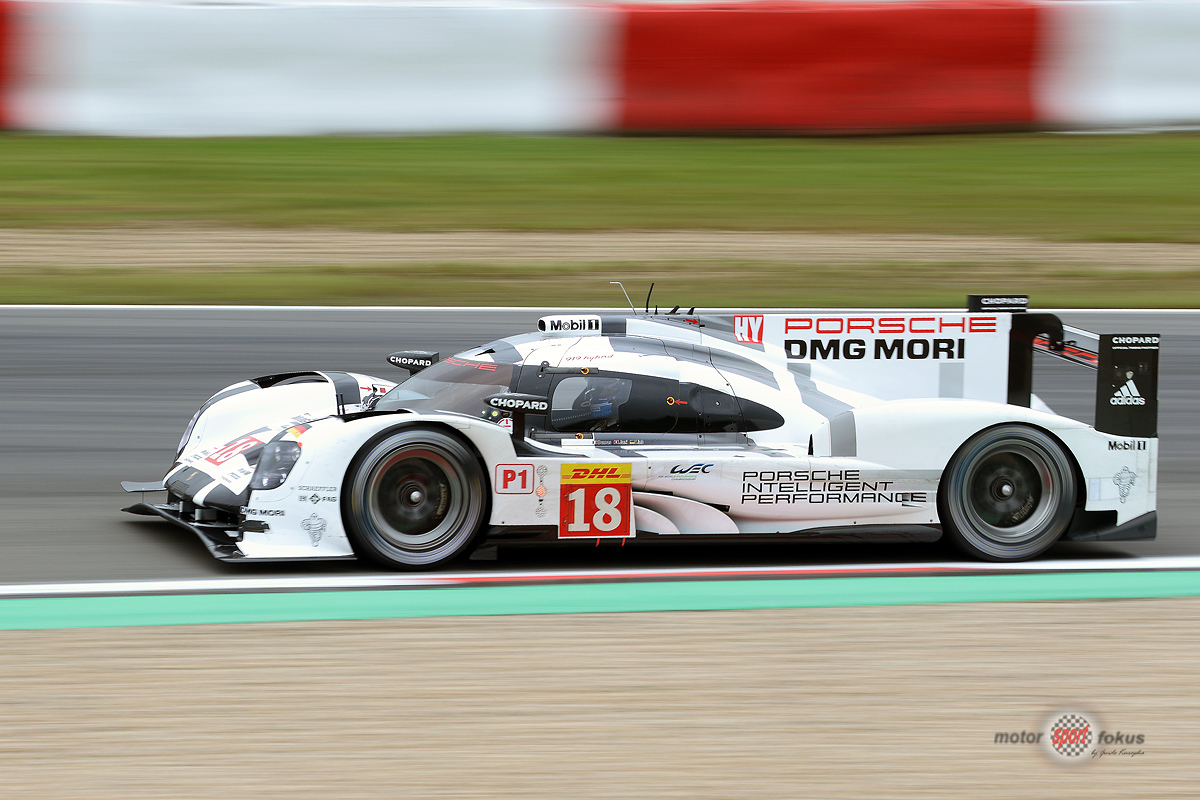 Porsche 919 in motion