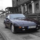 Porsche 944 im Rheinhafen Karlsruhe