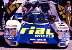 Porsche 956 Turbo beim Würth-Supercup 1987 Nürburgring