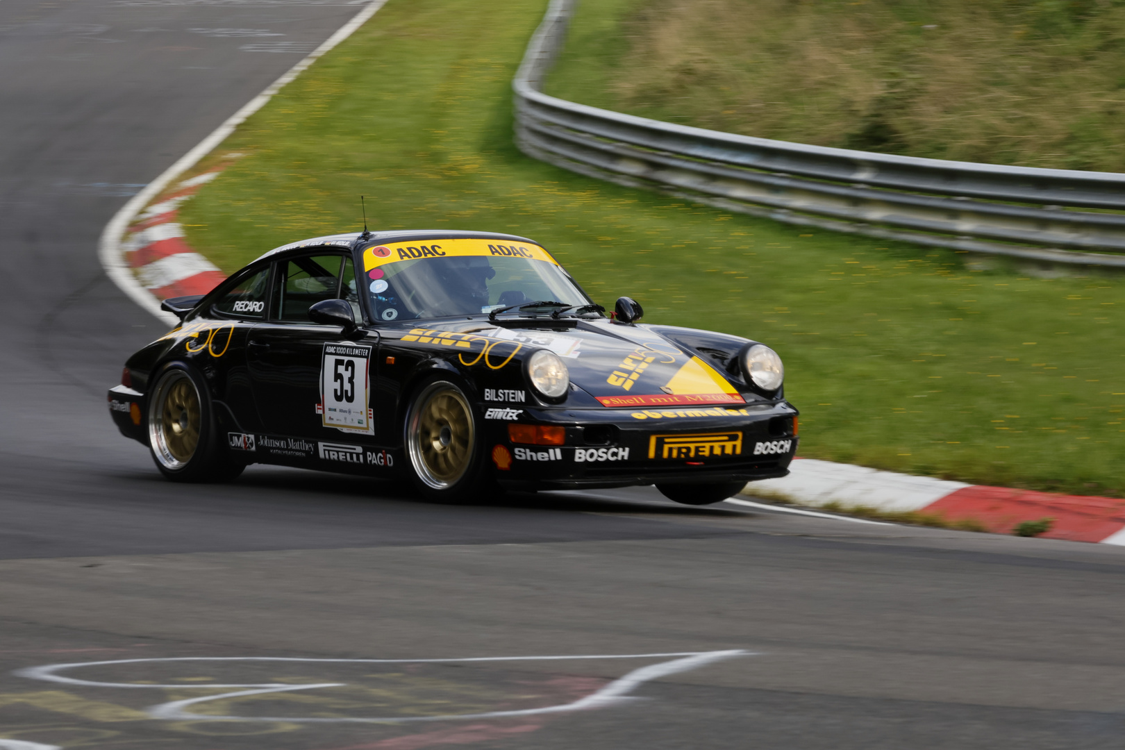 Porsche 964 im "Kleinen Karussell" beim 1000 km Rennen 2023