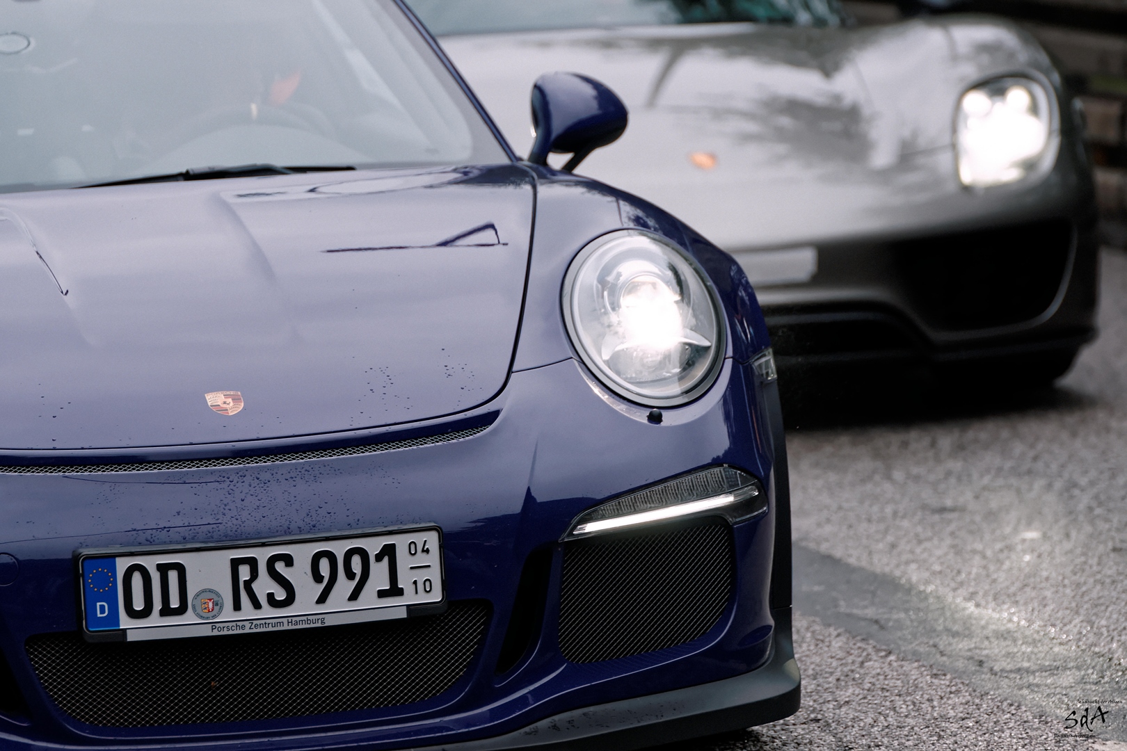 Porsche 991 GT3 RS und Porsche Carrera GT