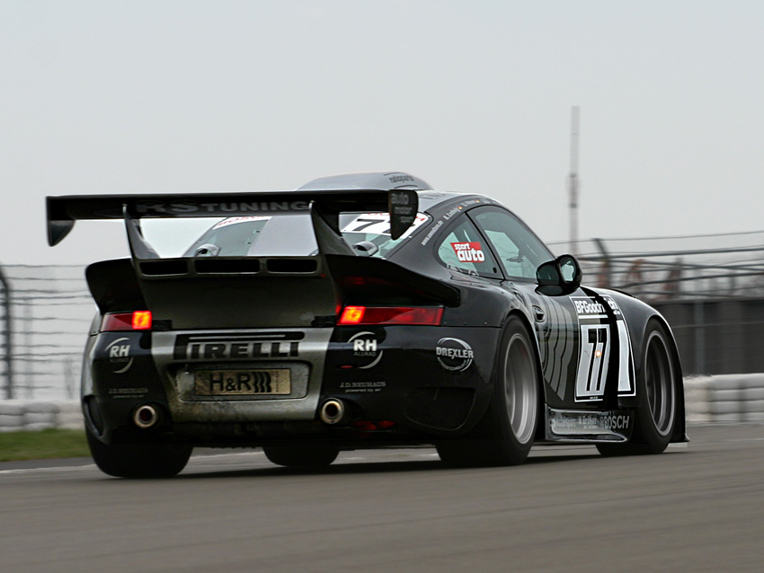 Porsche 996 Turbo mit Klaus Ludwig