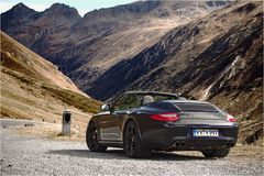 .... Porsche 997 auf der Bielerhöhe / Silvretta ....