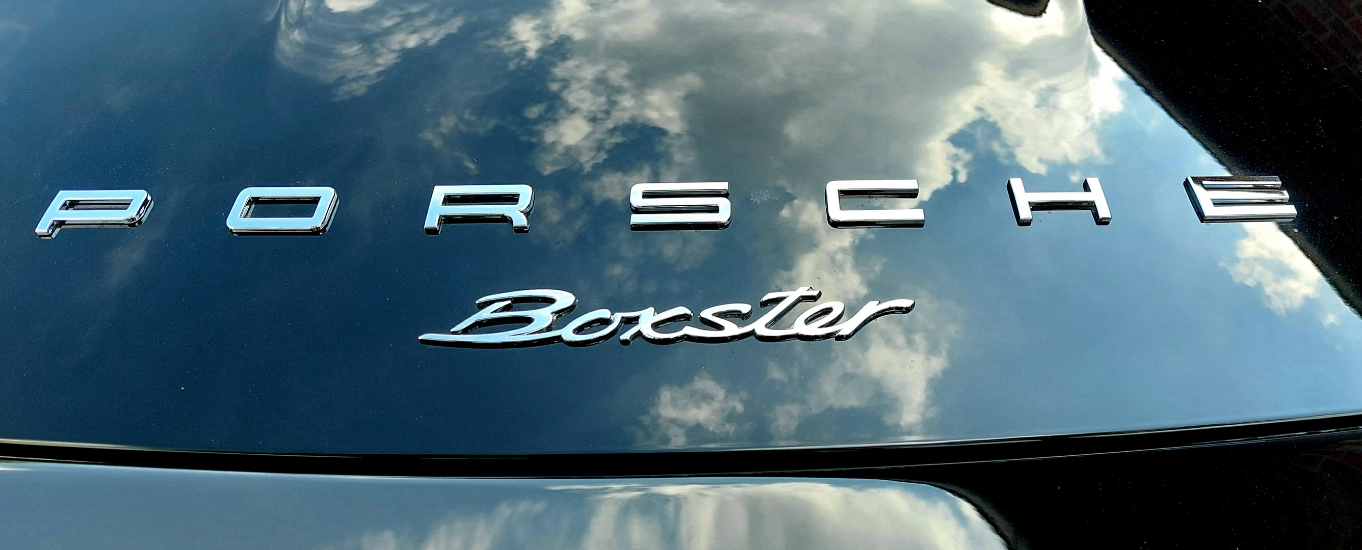 Porsche boxster 981 Schriftzug 