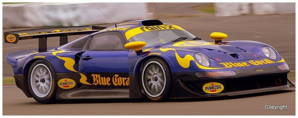 Porsche Carrera GT1 (993-Front) bei den Modena Trackdays 2009